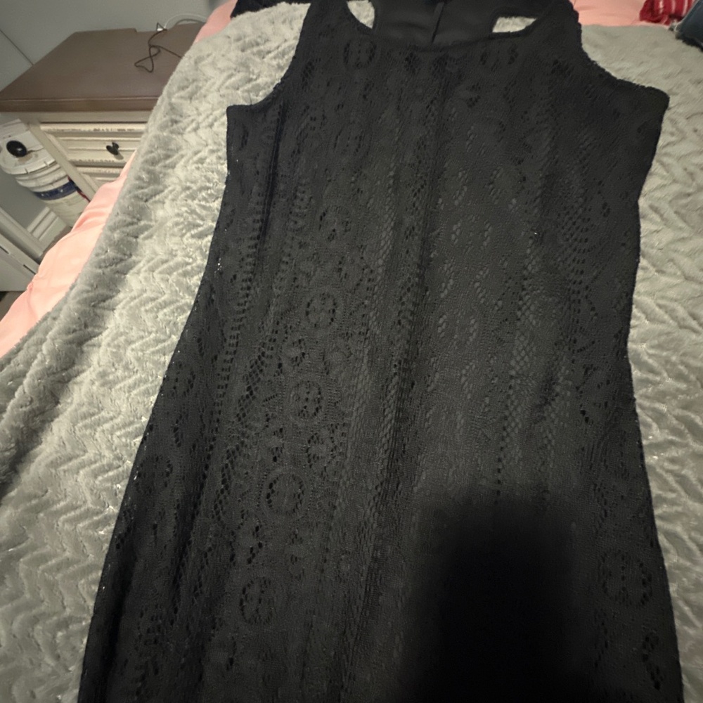 Women’s black maxi dress
